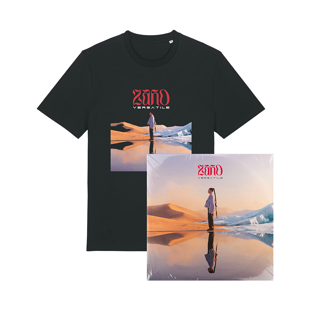 Pack Vinyle + T-shirt « Versatile »